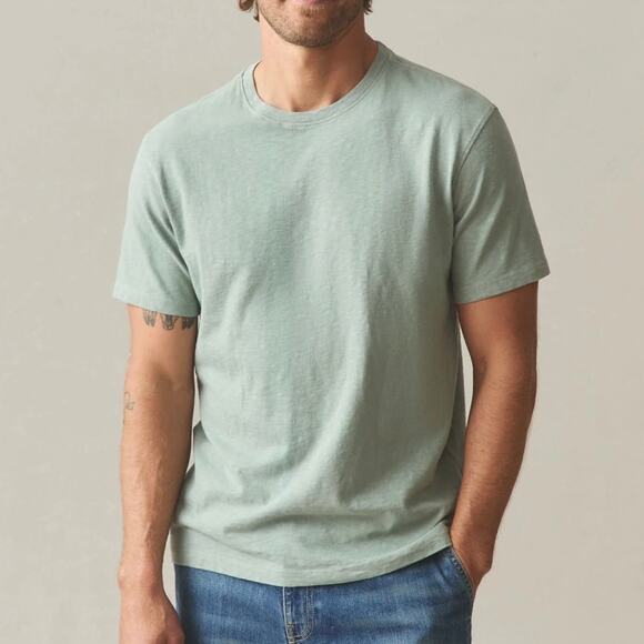 American Giant Other - American Giant Men's Premium Slub Crew Tee Green Milieu Size XL NWOT